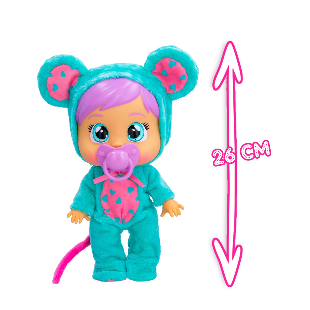 Лялька IMC Cry babies Любов і турбота Плакса Лала 26 см (907355) - зображення 4