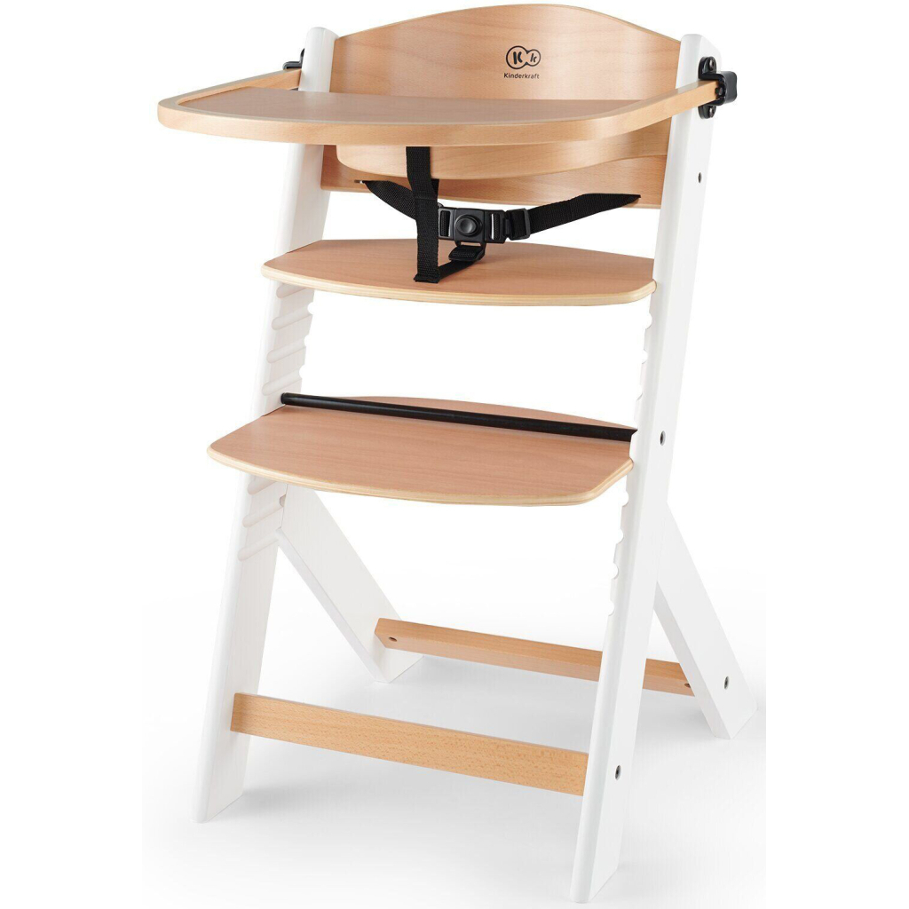 Стілець для годування Kinderkraft Enock White Wood (5902533915088) - зображення 2
