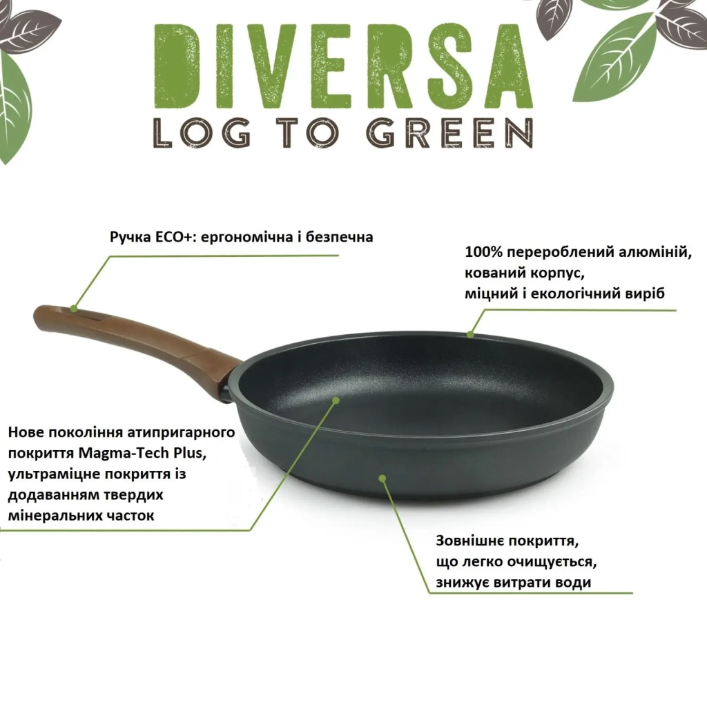 Сковорода Flonal Diversa 28 см (DIVPD2830) - зображення 4