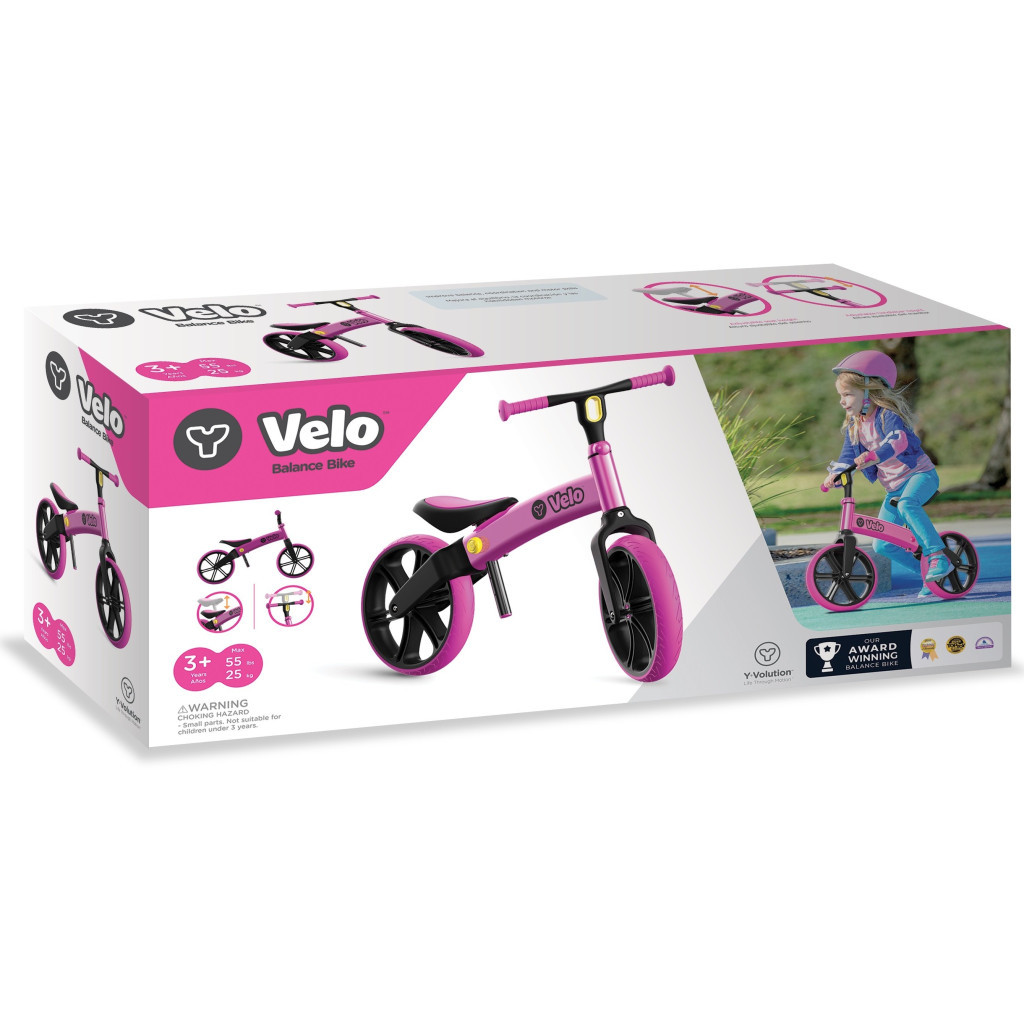 Біговел Yvolution Yvelo Рожевий (N101054) - зображення 4