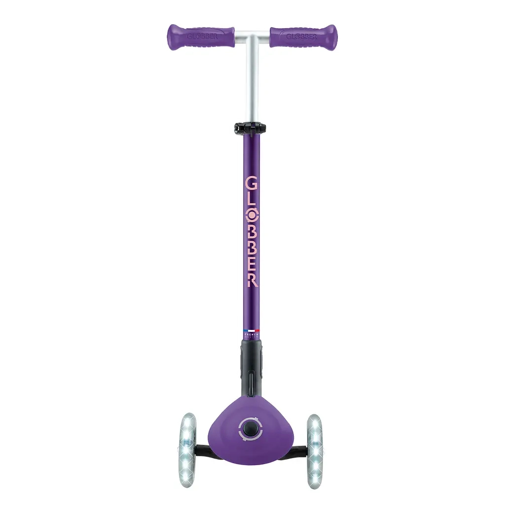 Самокат Globber серії Elite Lights фіолетово-рожевий Колеса з підсвічуванням (439-603-3) - зображення 2