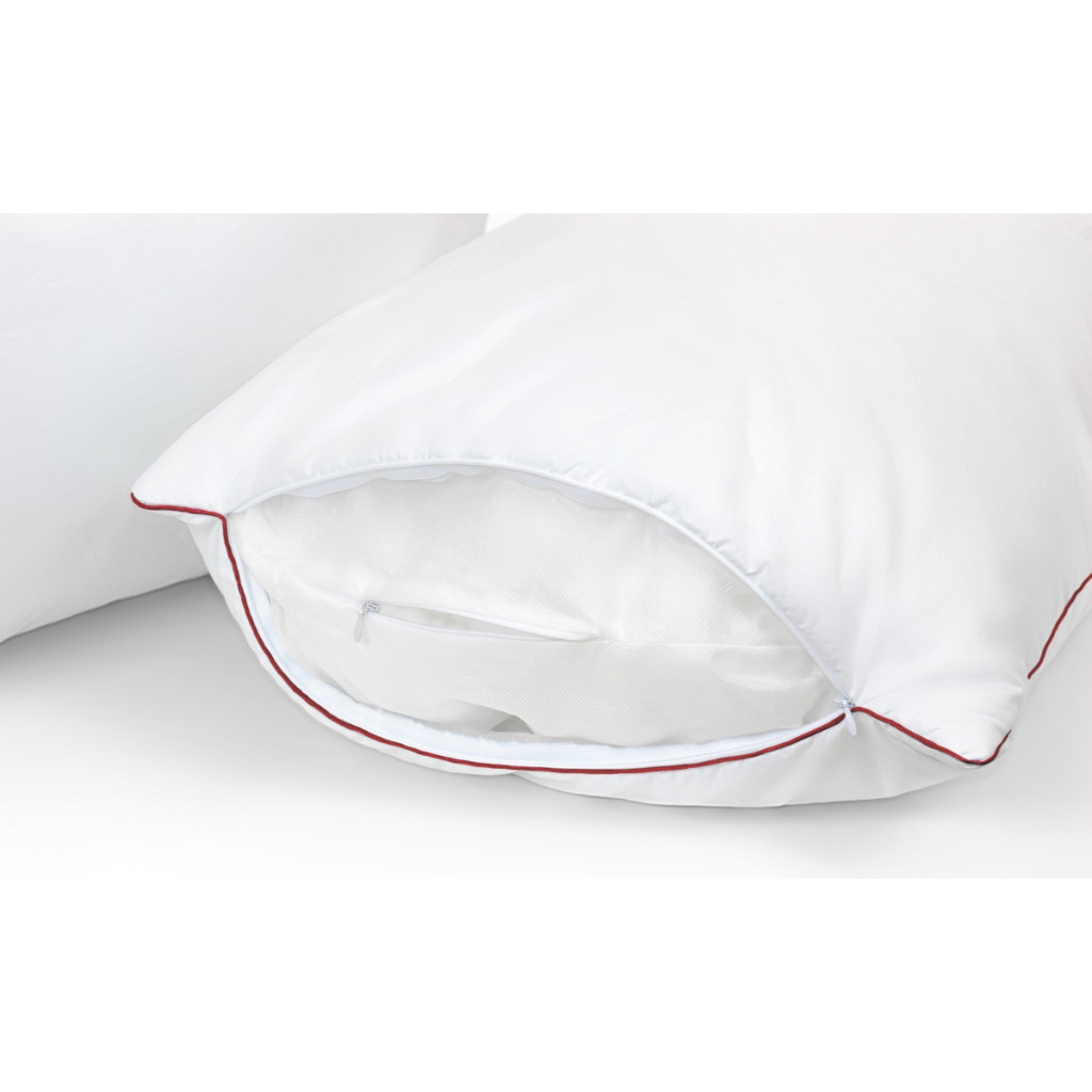 Подушка MirSon антиаллергенна DeLuxe Eco-Soft Hand Made №472 низька 60х60 (2200000625281) - зображення 4