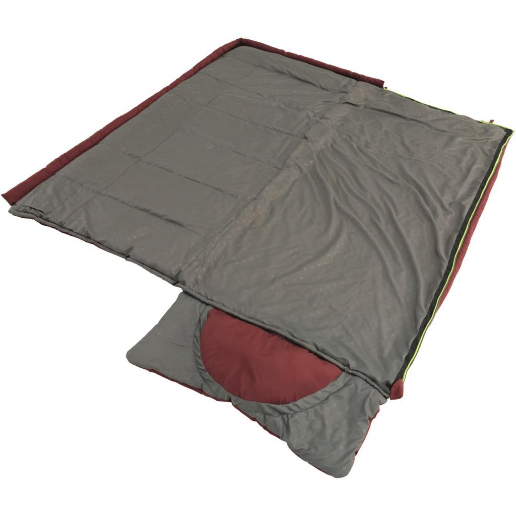 Спальний мішок Outwell Contour Lux Reversible -3C Red Right (928756) - зображення 3