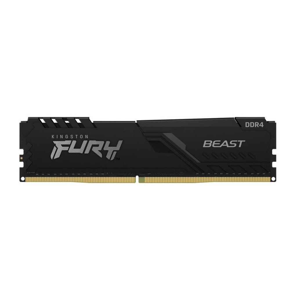 Модуль пам'яті для комп'ютера DDR4 16GB 3200 MHz Beast Black Kingston Fury (ex.HyperX) (KF432C16BB/16) - зображення 1