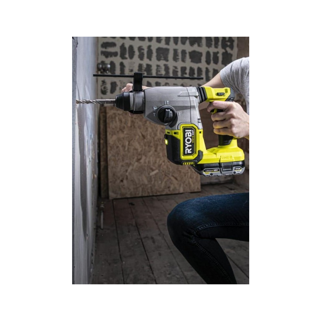 Перфоратор Ryobi RSDS18X-0 ONE+ НР SDS-plus, 18V, 2.5Дж, (без АКБ та ЗП) (5133004620) - изображение 3