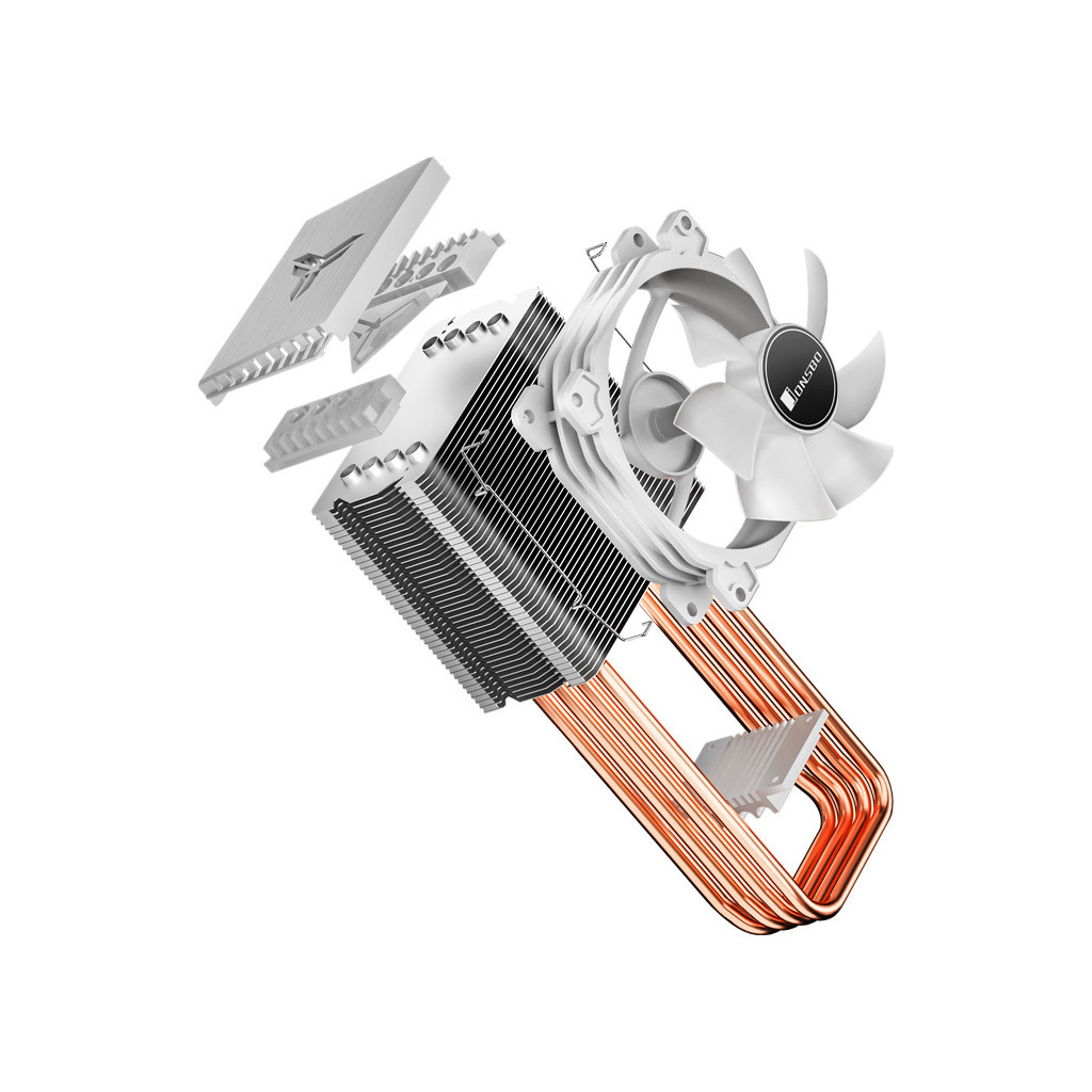 Кулер до процесора JONSBO CR-1400 White - зображення 11