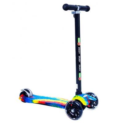 Самокат BabyHit Enjoy Graffiti Rainbow (30135) - зображення 1