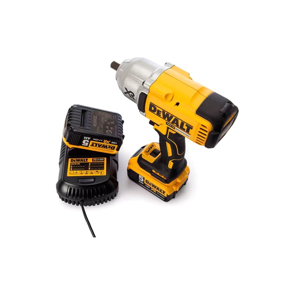 Гайковерт DeWALT 18 В XR Li-lon, 950 Нм, 2 АКБ, ЗП, TSTAK (DCF899HP2) - зображення 4