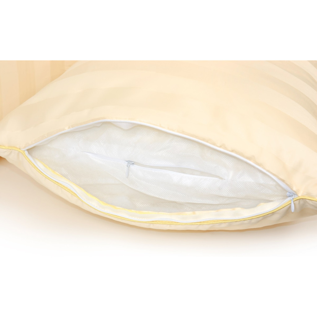 Подушка MirSon шовкова +1266 Carmela Hand Made Natural Silk Kapok Середня 4 (2200001518667) - зображення 4