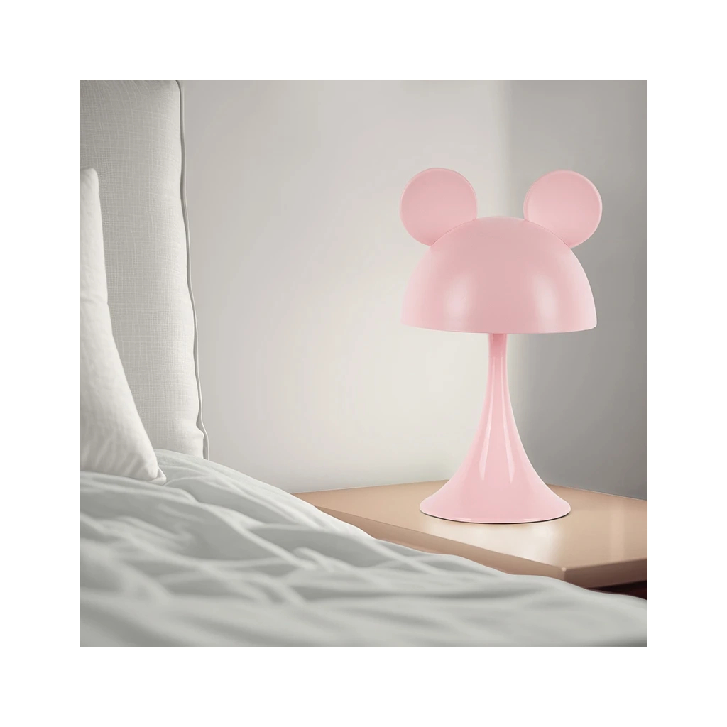 Нічник Kite Світильник LED з акумулятором Simple Mouse, рожевий (K25-317-2-2) - зображення 5