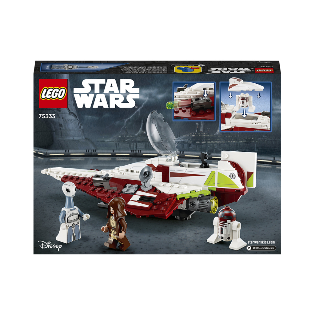 Конструктор LEGO Star Wars Джедайський винищувач Обі-Вана Кенобі (75333) - зображення 9