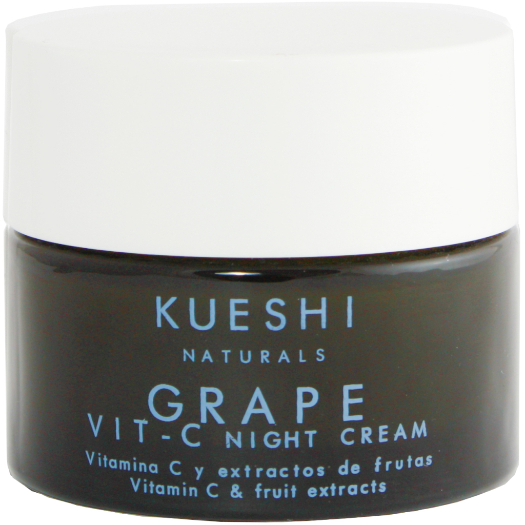 Крем для обличчя Kueshi Naturals Grape Vit. C Night Cream 50 мл (8436568902340) - зображення 1