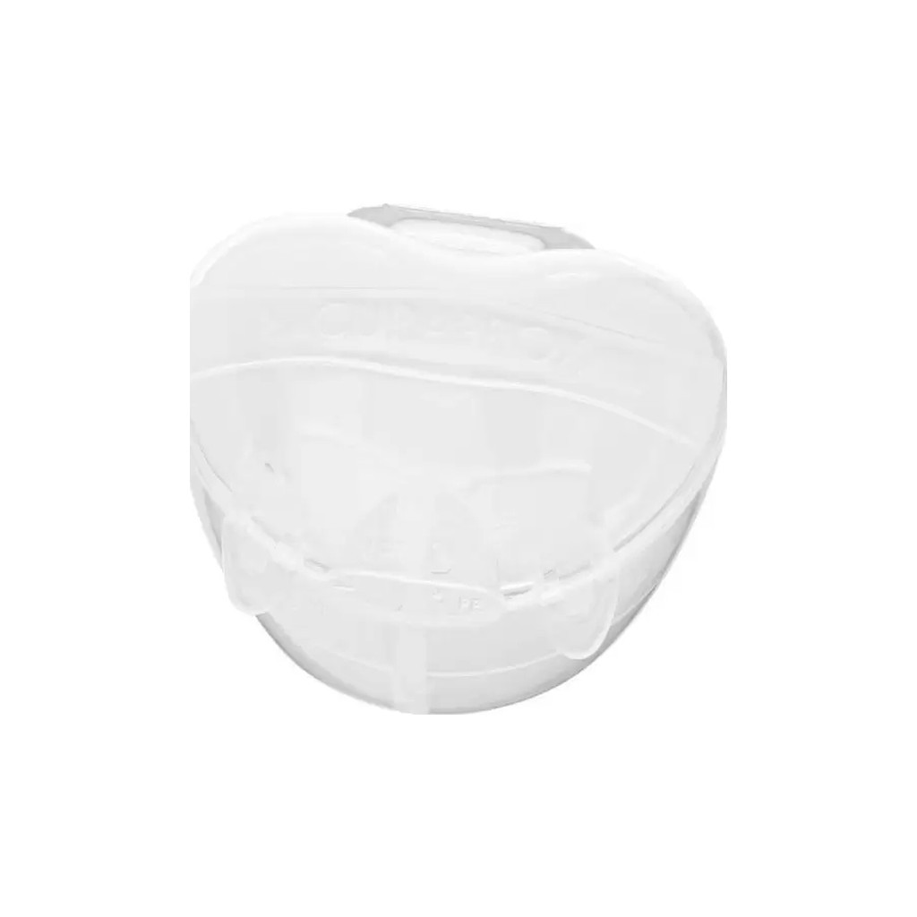 Пустушка Curaprox + контейнер для зберігання 0-7 міс. блакитна (Babysoother blue/0) - зображення 3