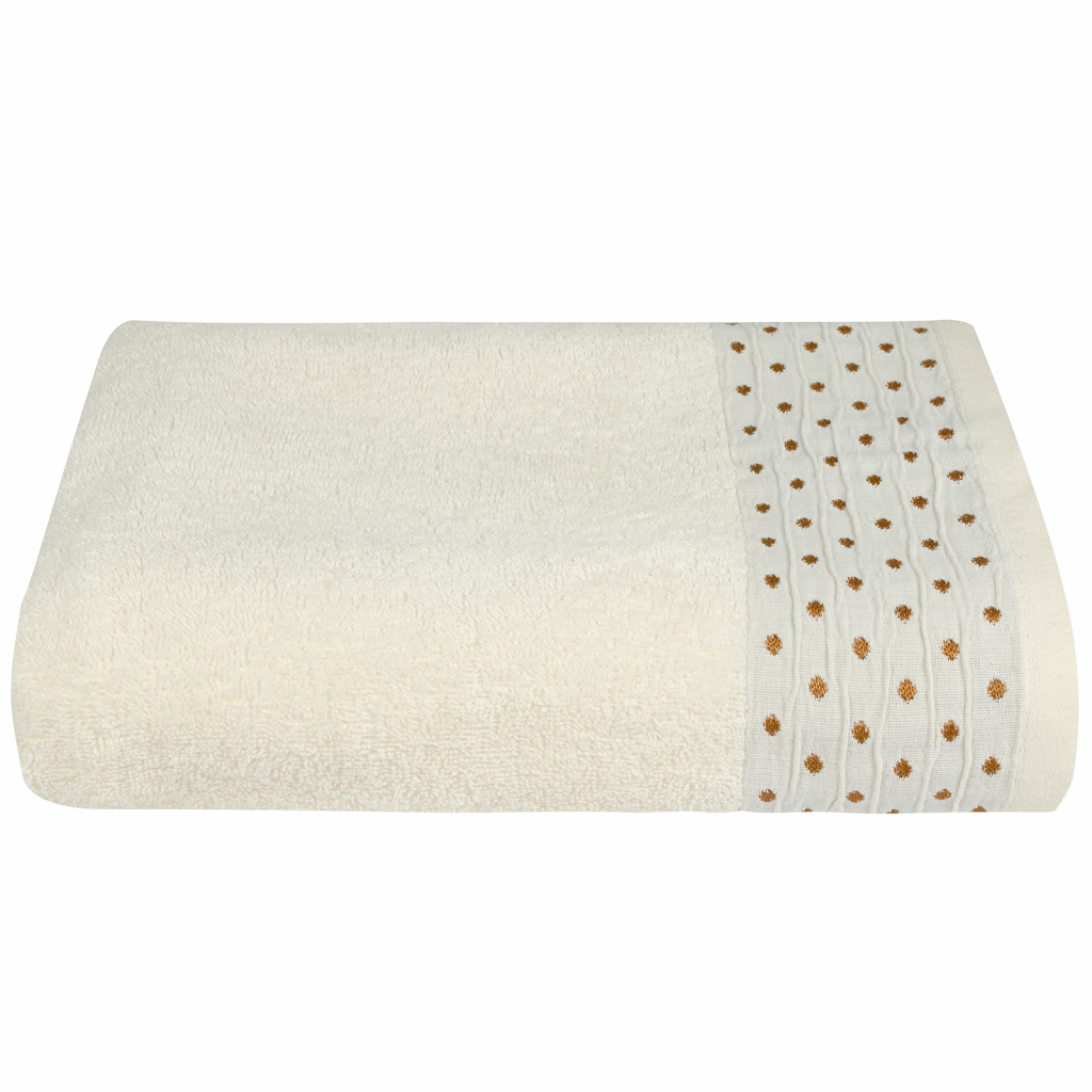 Рушник Home Line махровий Amber кремовий 70х130 см (133824) - зображення 2