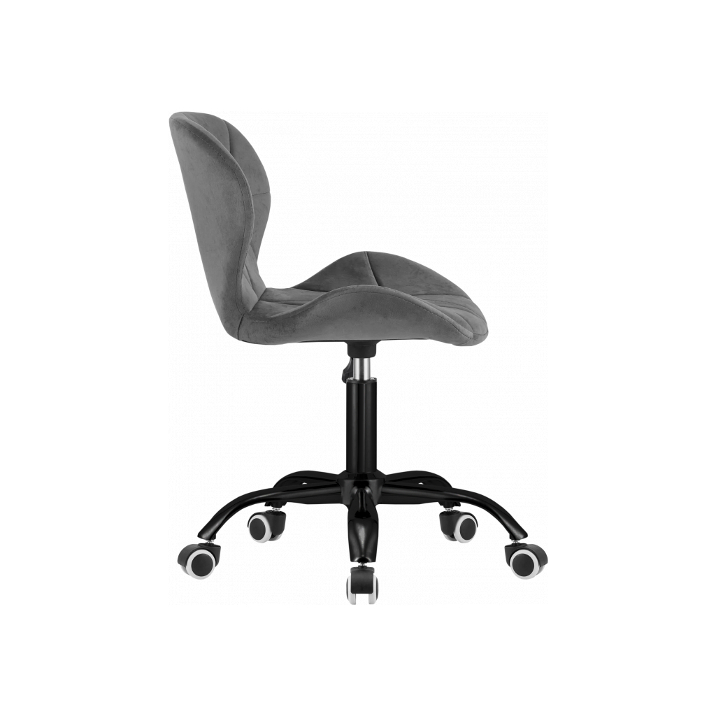 Офісне крісло GT Racer B-30 Dark Gray (B-30 Velvet Dark Gray) - зображення 3