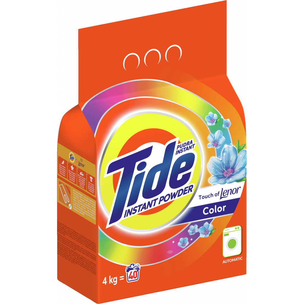 Пральний порошок Tide Аква-Пудра Touch of Lenor 4 кг (8006540123676) - зображення 2