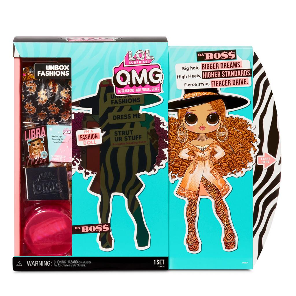 Лялька L.O.L. Surprise! O.M.G S3 - Леді-бос з аксесуарами (567219) - зображення 3