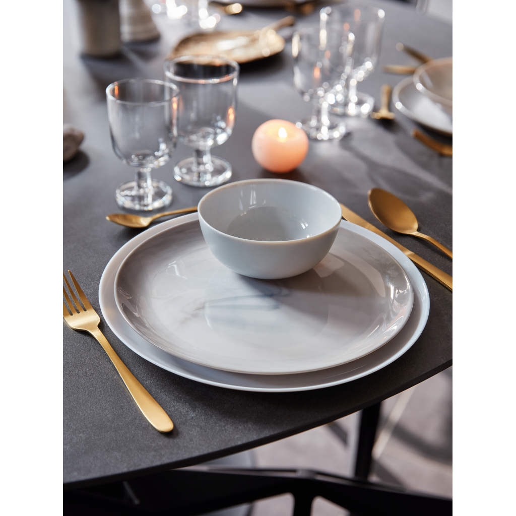 Тарілка Luminarc Diwali Marble Granit 25 см обідня (P9908) - зображення 3