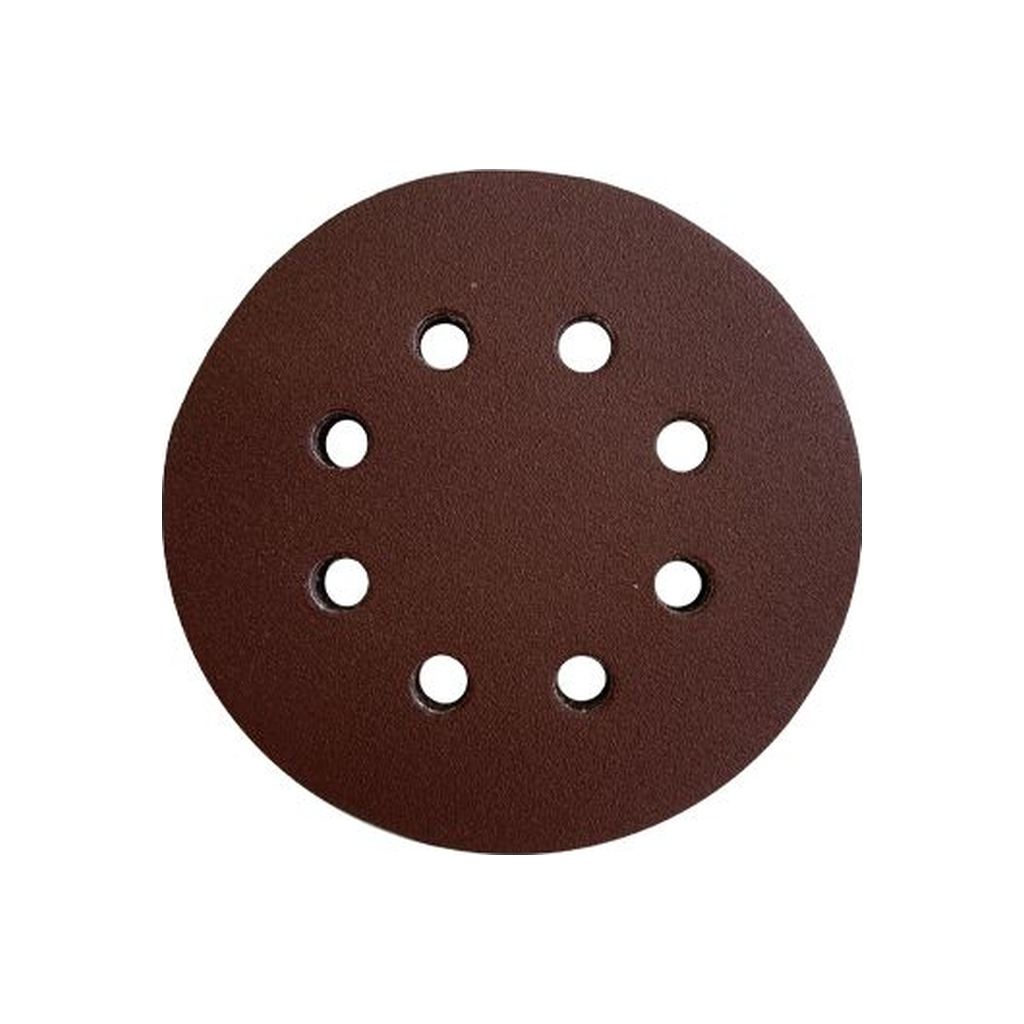 Круг зачистний Зеніт 125 мм з отворами під пиловивід (10 шт.) Р150 (12500150) - зображення 1