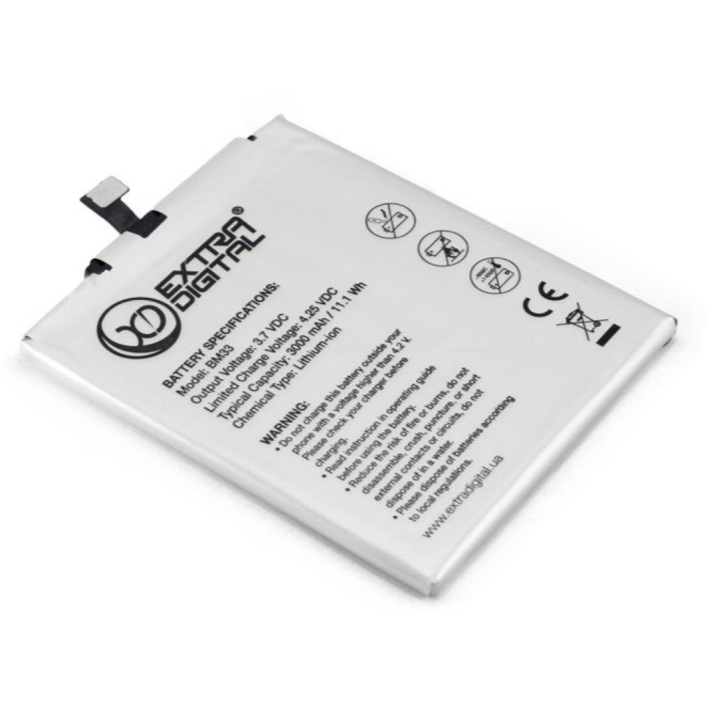 Акумуляторна батарея Extradigital Xiaomi M4i (BM33) 3000 mAh (BMX6445) - зображення 3