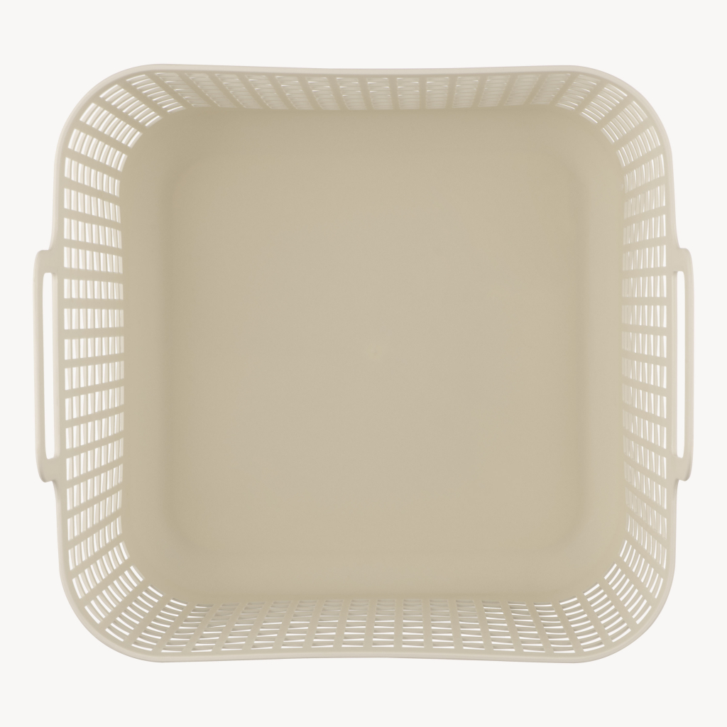 Кошик для зберігання Ardesto 39x37x34.5 см Бежевий 34 л (ARHC2534BG) - изображение 6