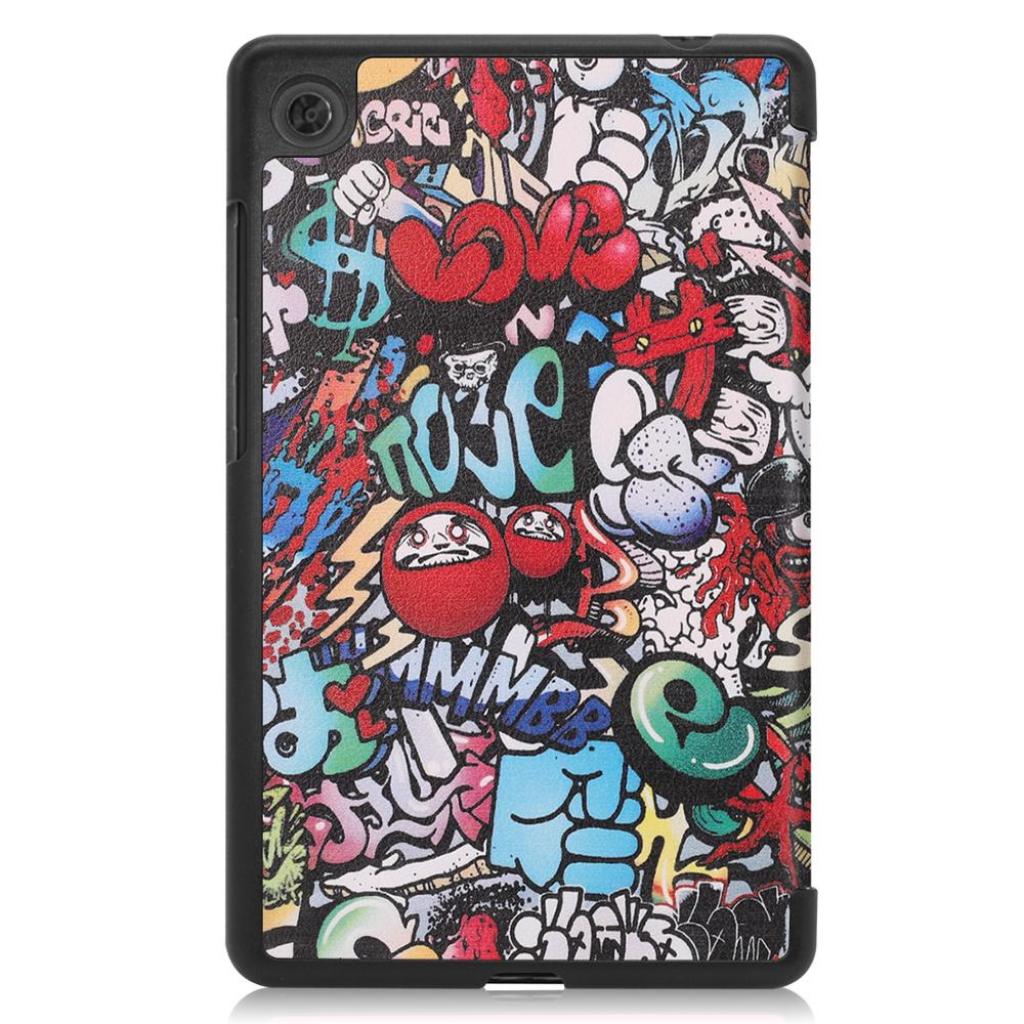 Чохол до планшета BeCover Smart Case Lenovo Tab M7 TB-7305/M7 (3gen) TB-7306 Graffiti (704715) - зображення 2