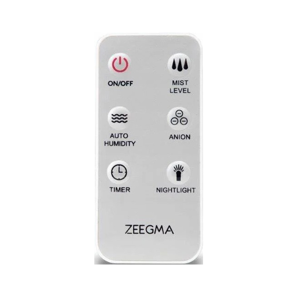 Зволожувач повітря Zeegma ZE-VERS ION WHITE - зображення 6