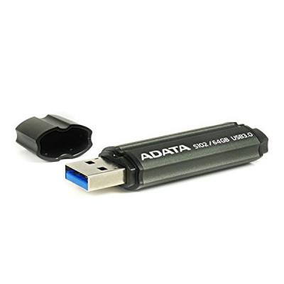 USB флеш накопичувач ADATA 64GB S102PRO Gray USB 3.1 (AS102P-64G-RGY) - зображення 4