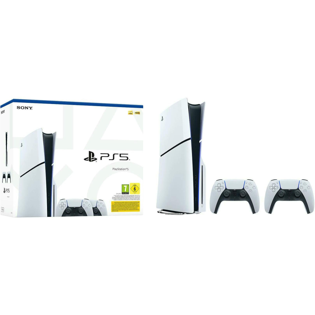 Ігрова консоль Sony Playstation 5 Slim (2 геймпада Dualsense) Blu-Ray (1000042053) - зображення 5