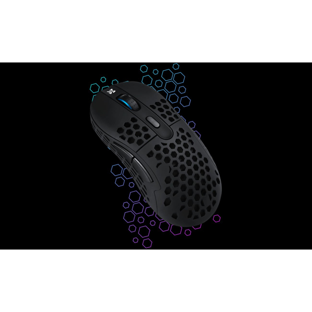 Мишка Dream Machines DM6 Holey Trio Wireless/Bluetooth/USB Black (DM6_HOLEY_TRIO) - зображення 4