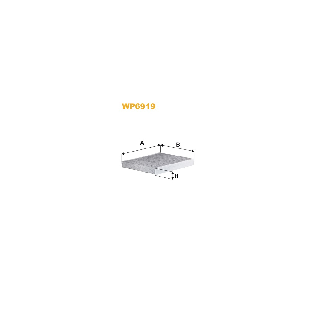 Фільтр салону Wixfiltron WP6919 - зображення 1