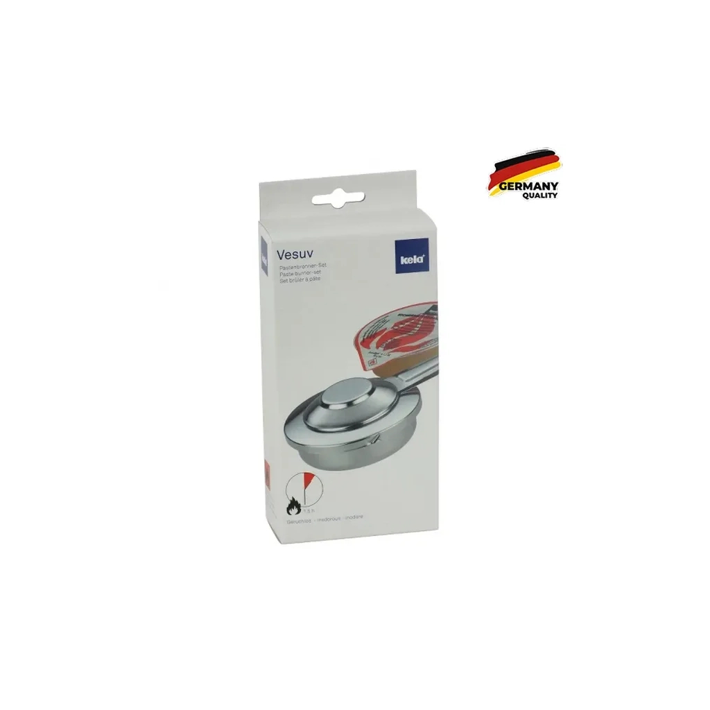 Набір для фондю Kela Vesuv пальник і горюча паста (63067) - зображення 2