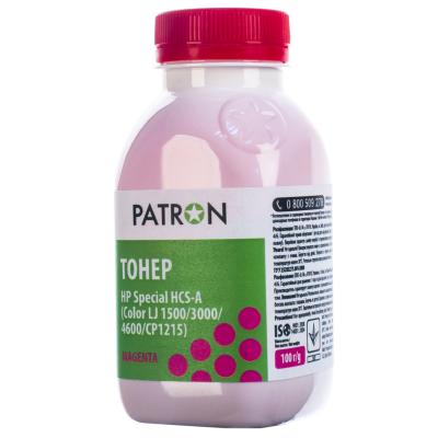 Тонер HP CLJ 1500/3000/4600/CP1215) MAGENTA 100г Patron (HCS-A-M-100) - зображення 2