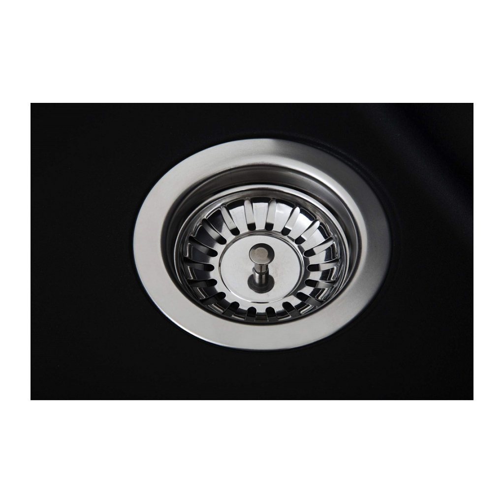 Мийка кухонна Elleci Q 105 under top nero 40 - зображення 4