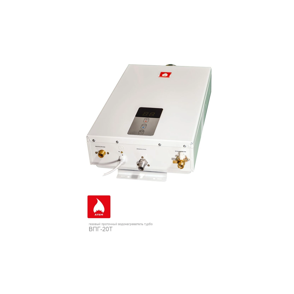 Проточний водонагрівач АТЕМ ВПГ 20Т - picture 3
