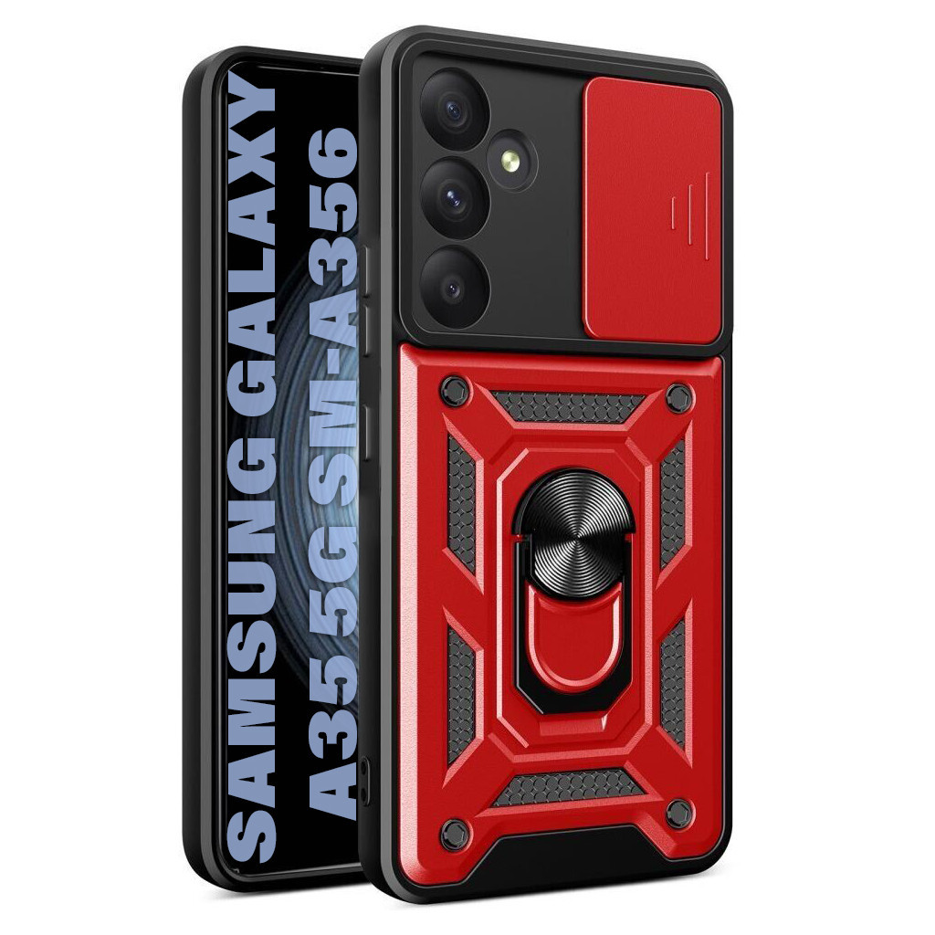 Чохол до мобільного телефона BeCover Military Samsung Galaxy A35 5G SM-A356 Red (711017) - зображення 1