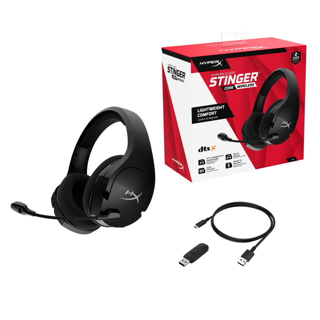 Навушники HyperX Cloud Stinger Core Wireless 7.1 Black (4P4F0AA) - зображення 9