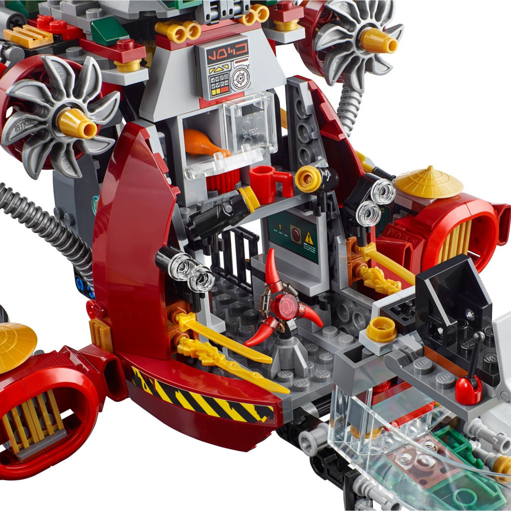 Конструктор LEGO Ninjago Корабель R.E.X Ронана (70735) - зображення 11