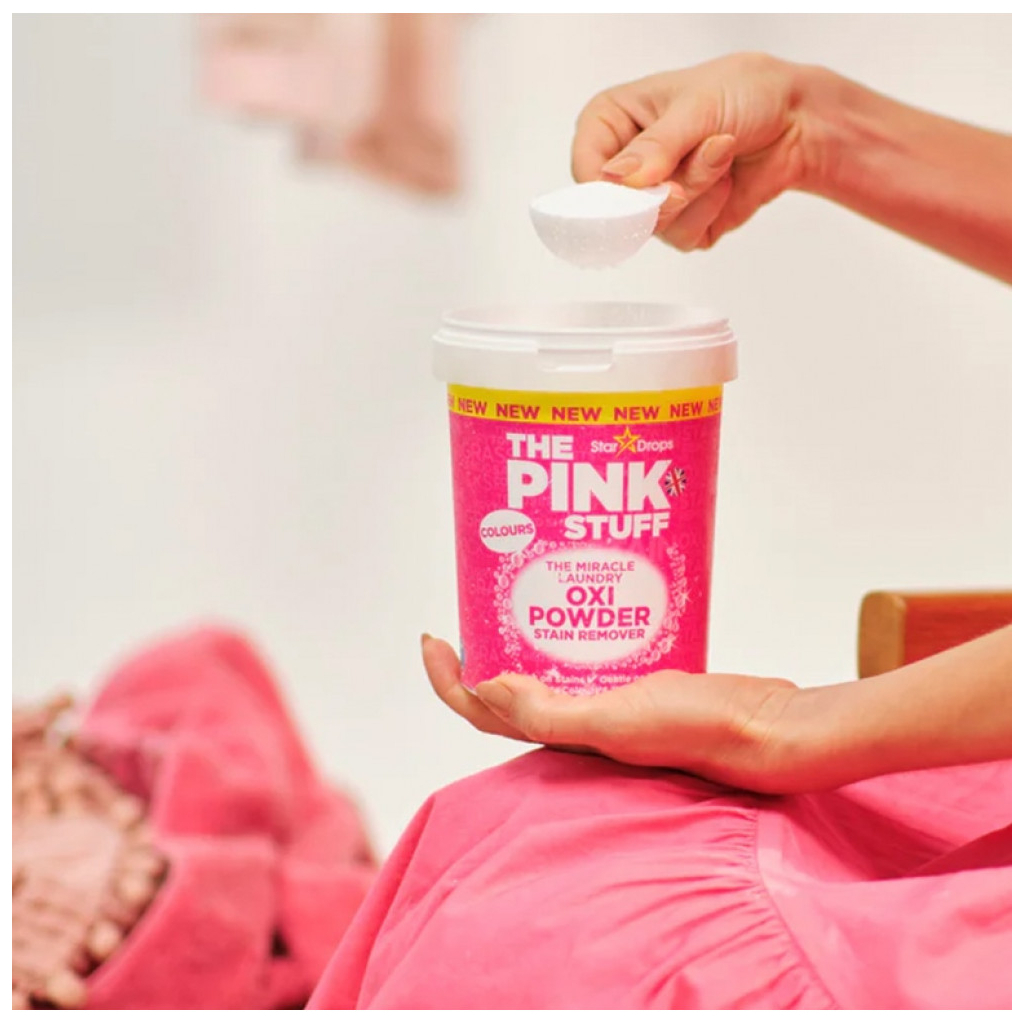 Засіб для видалення плям The Pink Stuff Whites Для білих тканин 1 кг (5060033820162) - изображение 2