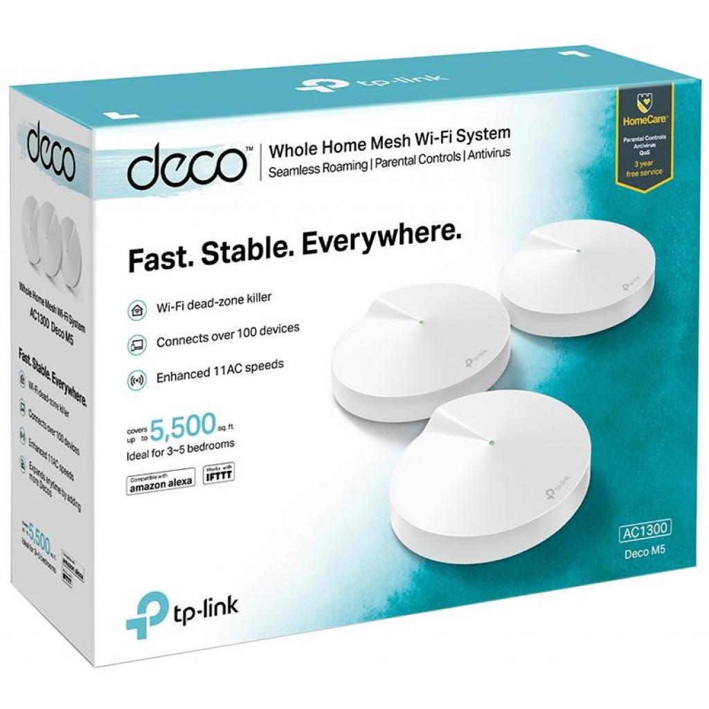 Точка доступу Wi-Fi TP-Link DECO-M5-3-PACK - зображення 4