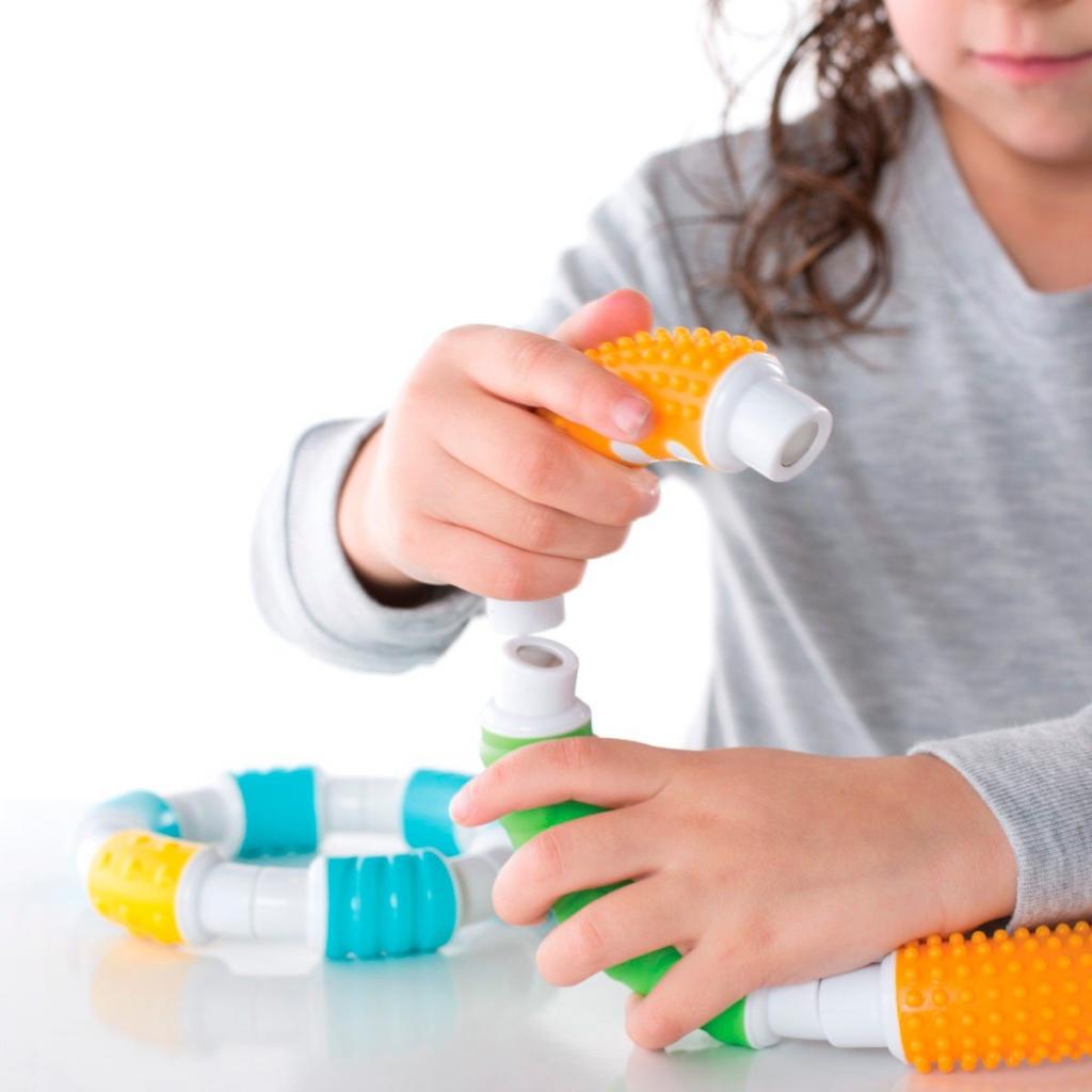 Конструктор Guidecraft Grippies Curves, 20 деталей (G8319) - зображення 5