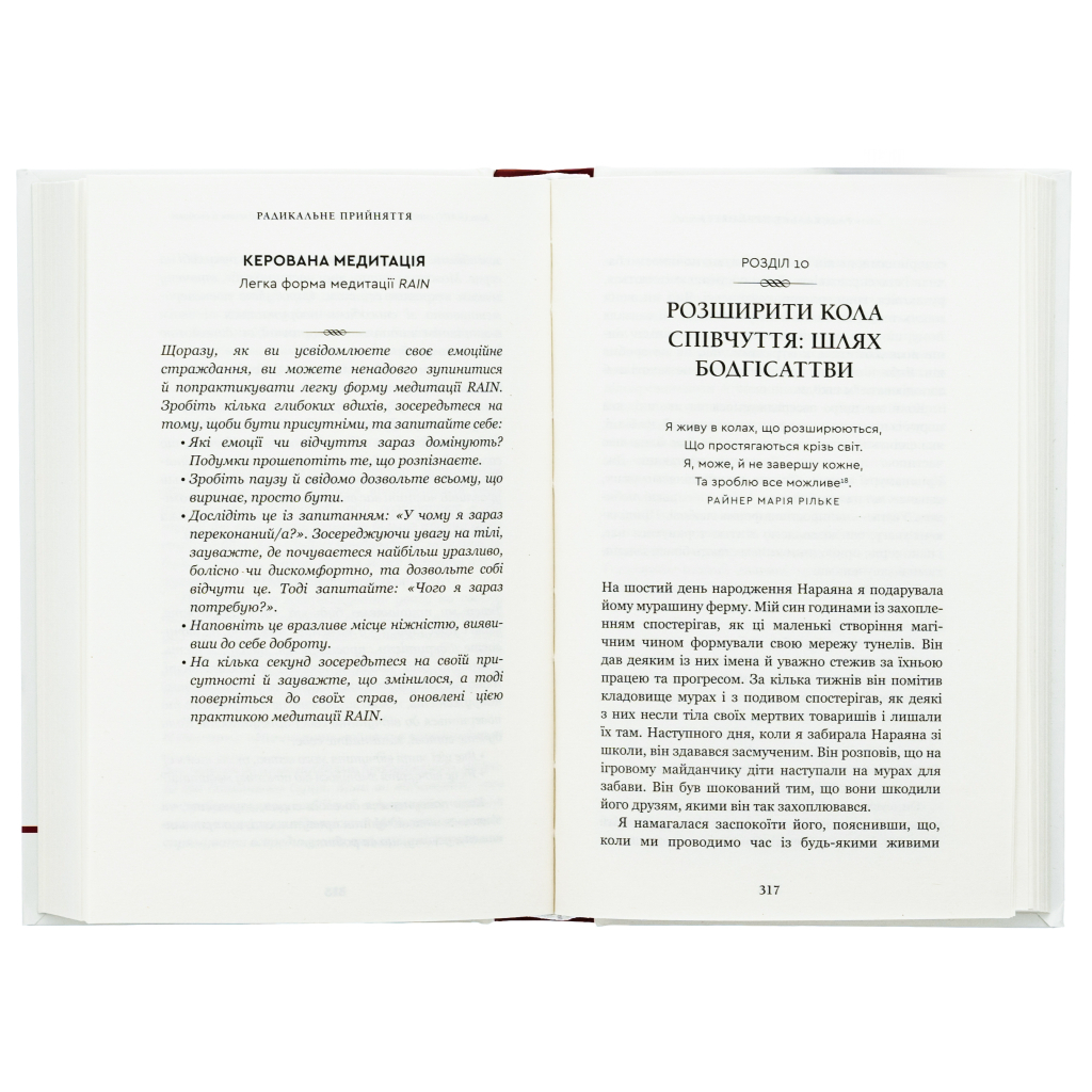 Книга Радикальне прийняття. Любов до себе, що звільнить від страху, сумнівів і тривог - Тара Брах BookChef (9786175482841) - изображение 4