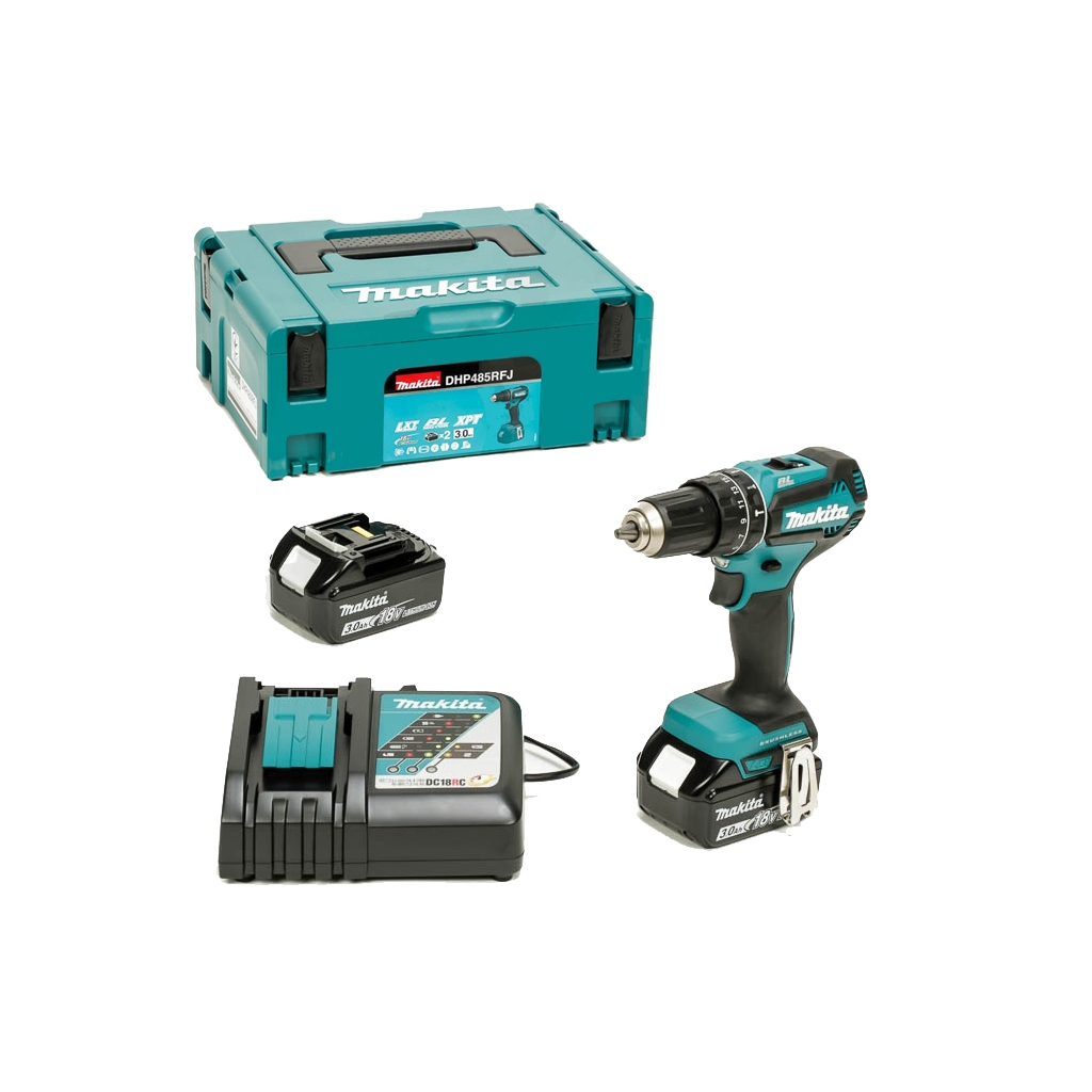 Шуруповерт Makita DHP485RFJ - зображення 2