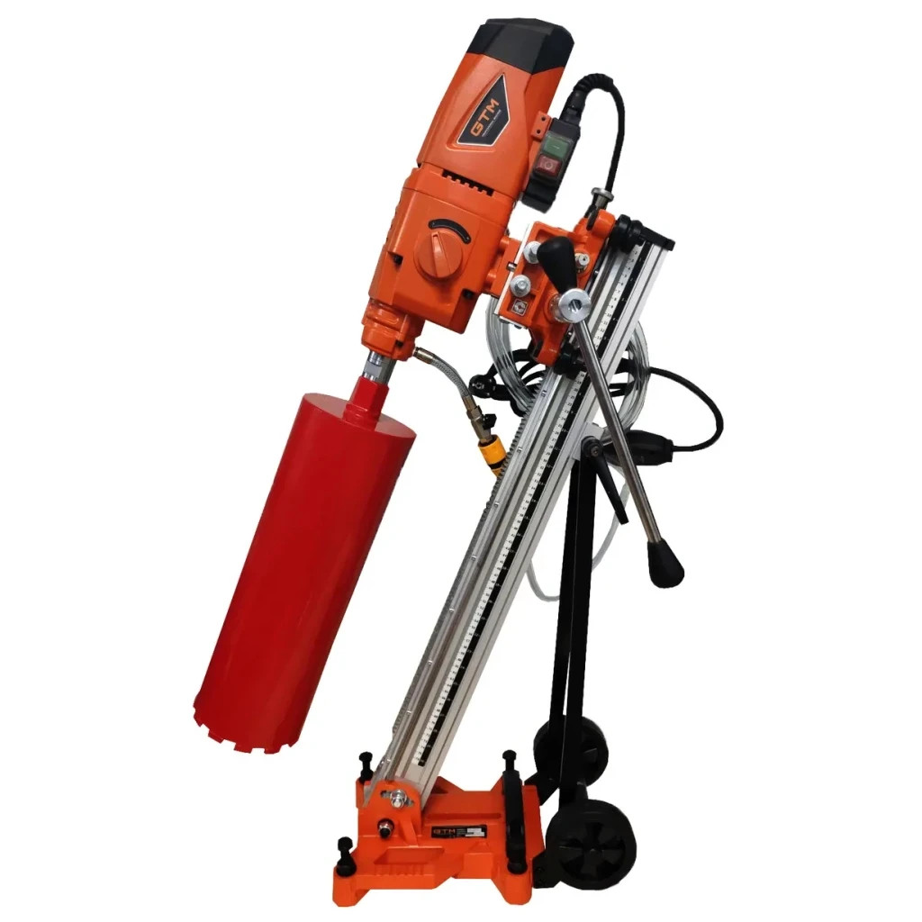 Свердлильний верстат GTM бурильна установка DK-250/2 4,8 кВт 500об/хв зі стійкою та нахилом 45° (DK-250/2/45) - зображення 3