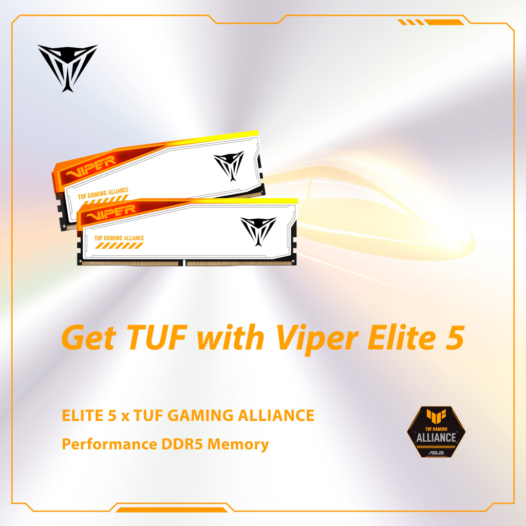 Модуль пам'яті для комп'ютера DDR5 32GB (2x16GB) 6600 MHz Viper Elite 5 RGB Patriot (PVER532G66C34KT) - зображення 6
