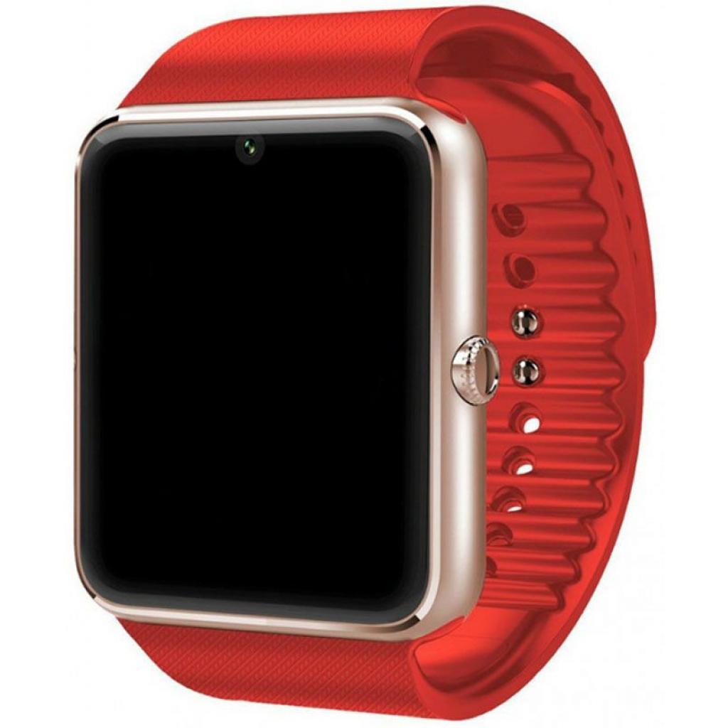 Смарт-годинник UWatch Smart GT08 Gold/Red (F_47464) - зображення 1