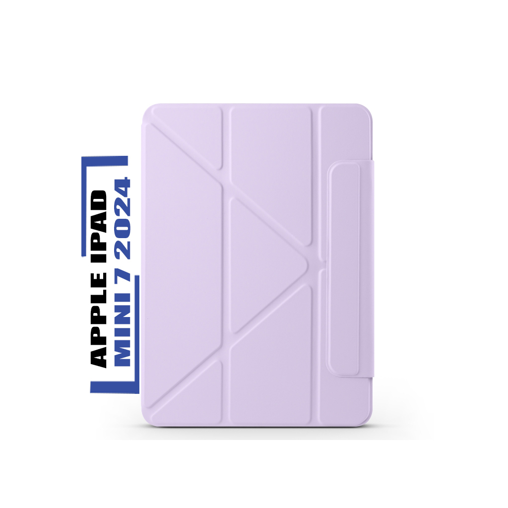 Чохол до планшета BeCover Ultra Slim Origami Magnetic Apple iPad Mini 7 2024 Purple (712951) - зображення 1