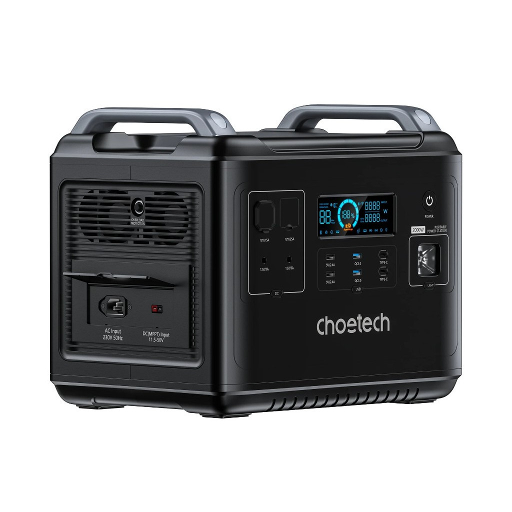 Зарядна станція Choetech BS006 2000W (BS006) - зображення 2
