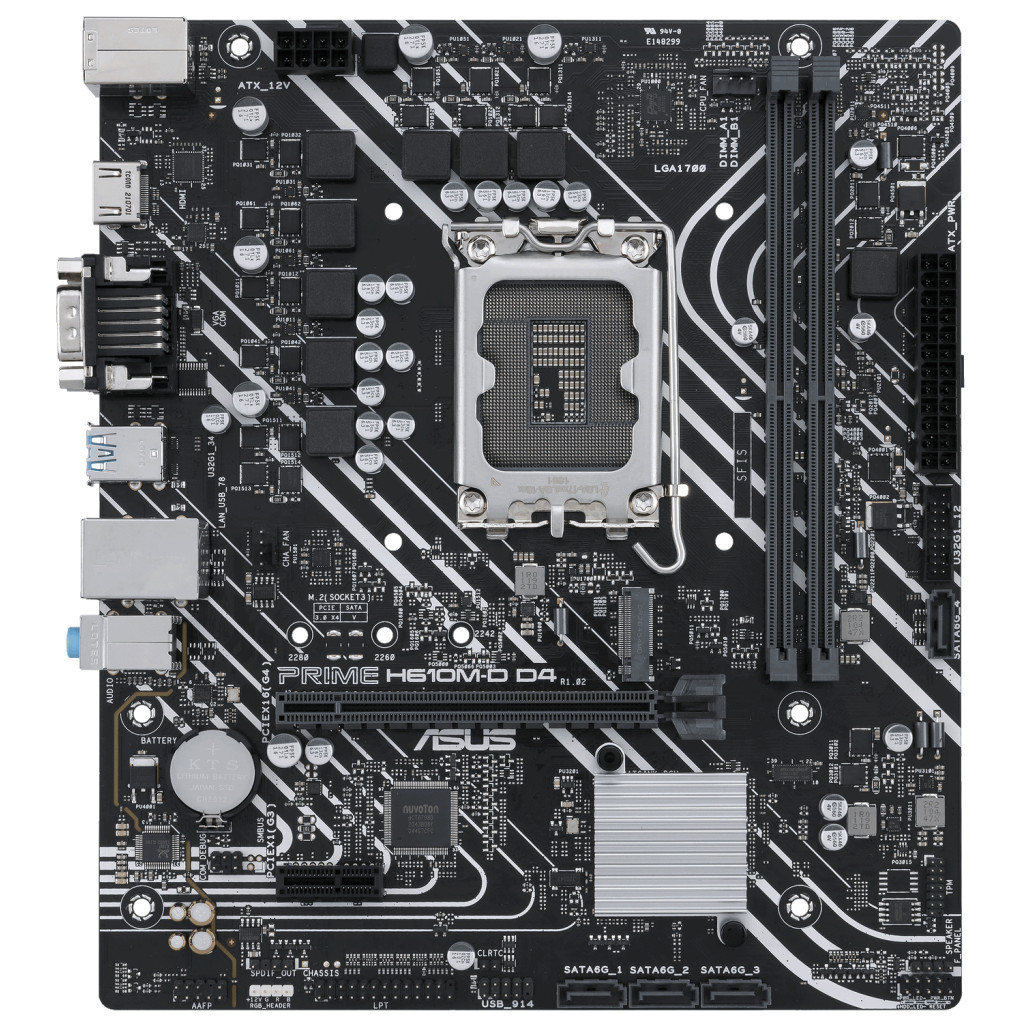 Материнська плата ASUS PRIME H610M-D D4 - изображение 1