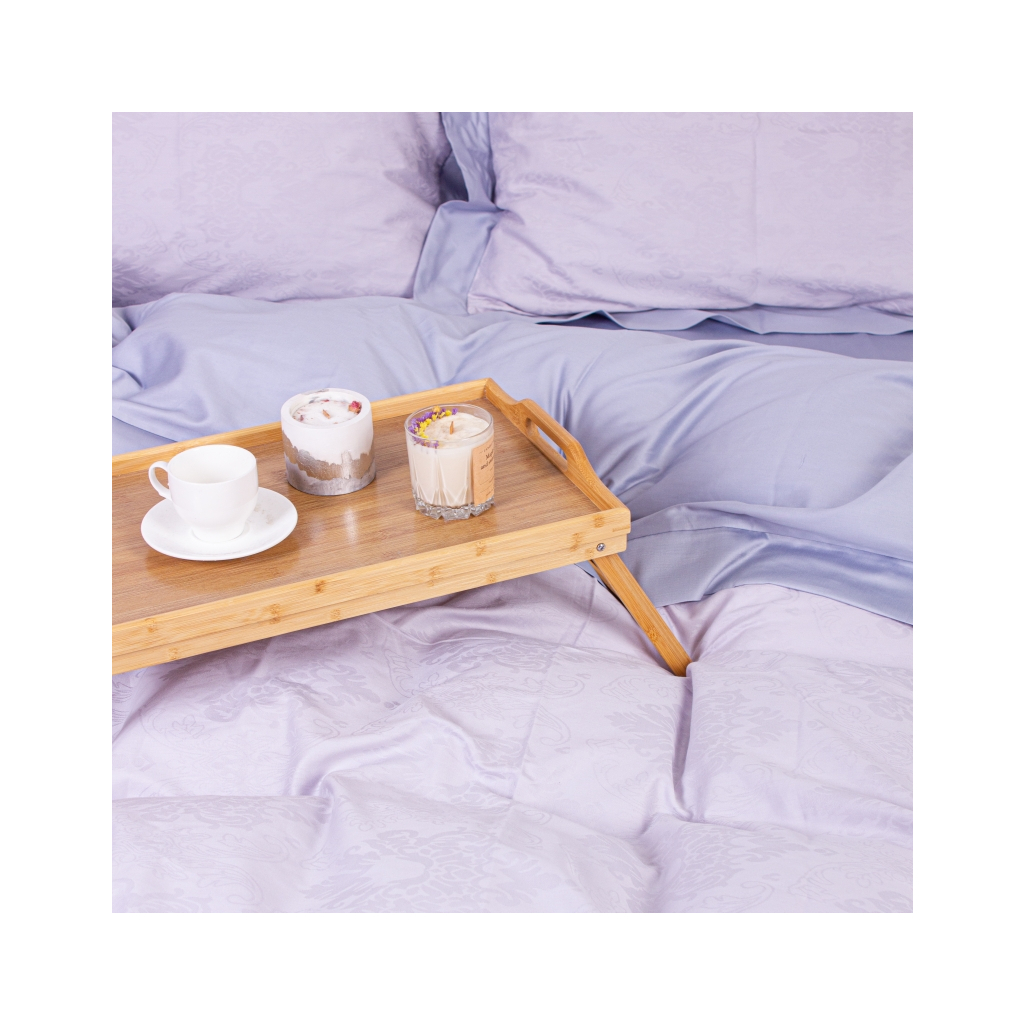 Постільна білизна MirSon Satin Жаккард Great stone 143х210х2 (2200005395127) - зображення 7